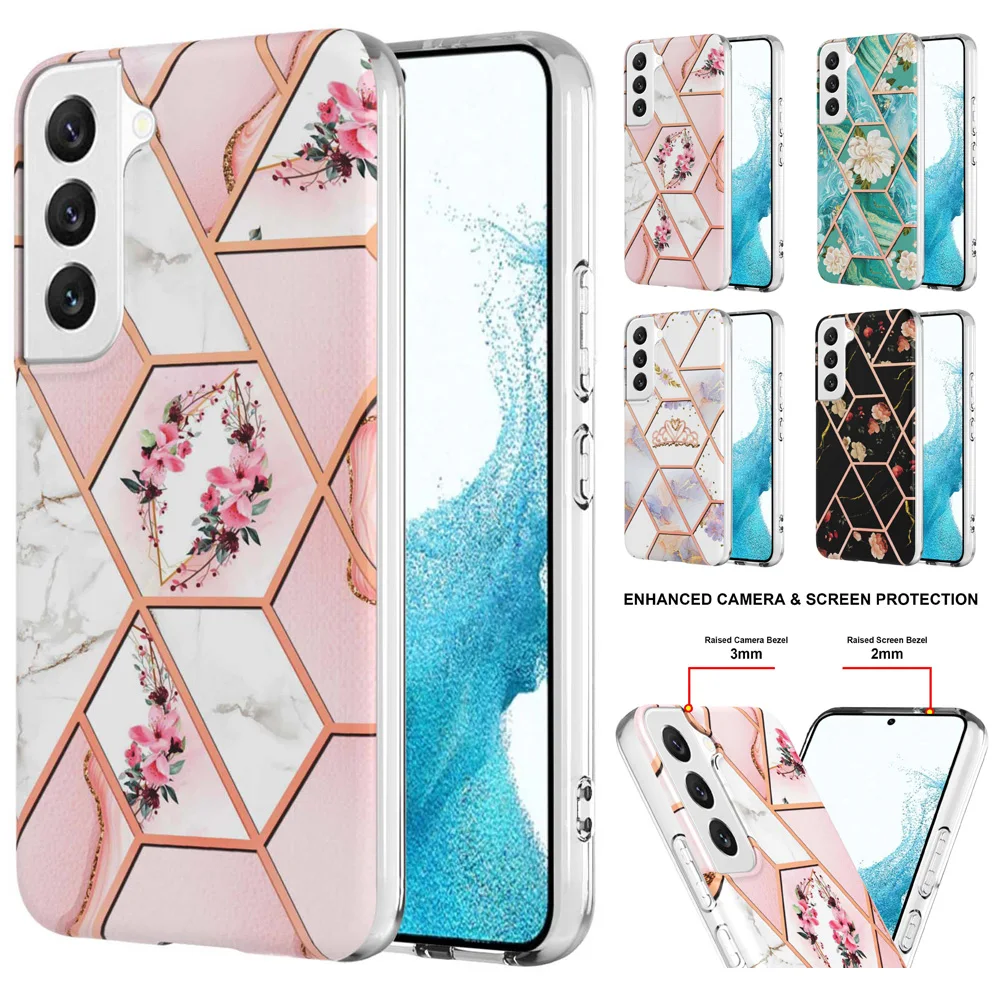 Sunjolly Per Samsung Galaxy S22 ,S22 Plus,S22 Ultra Cover Cover Phone Coque Per Samsung Galaxy S22 Cover