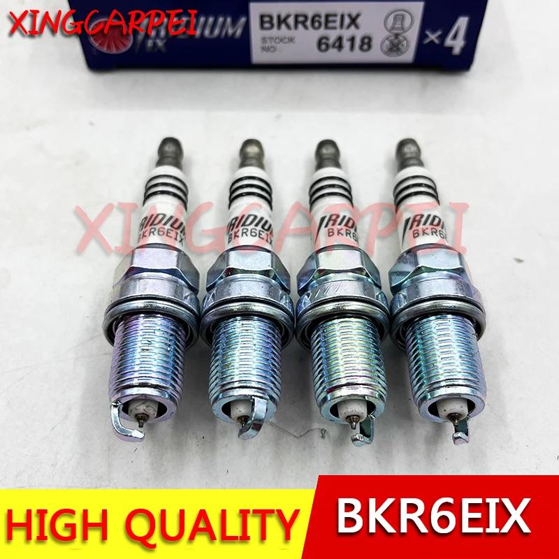 4 Pz Bkr6Eix 6418 Candela Di Alimentazione Iridio Per Volvo Per Audi Per Porsche Per Bmw Suzuki Bkr6Eix-6418 Auto Parte Auto