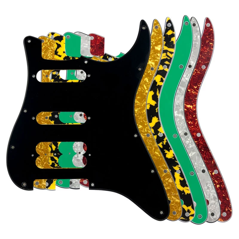 Pleroo Accessori Per Chitarra Battipenna Nessun Foro Di Controllo Per Fender Strat Player Humbucker Standard St Hss Guitarra No Switch Hole