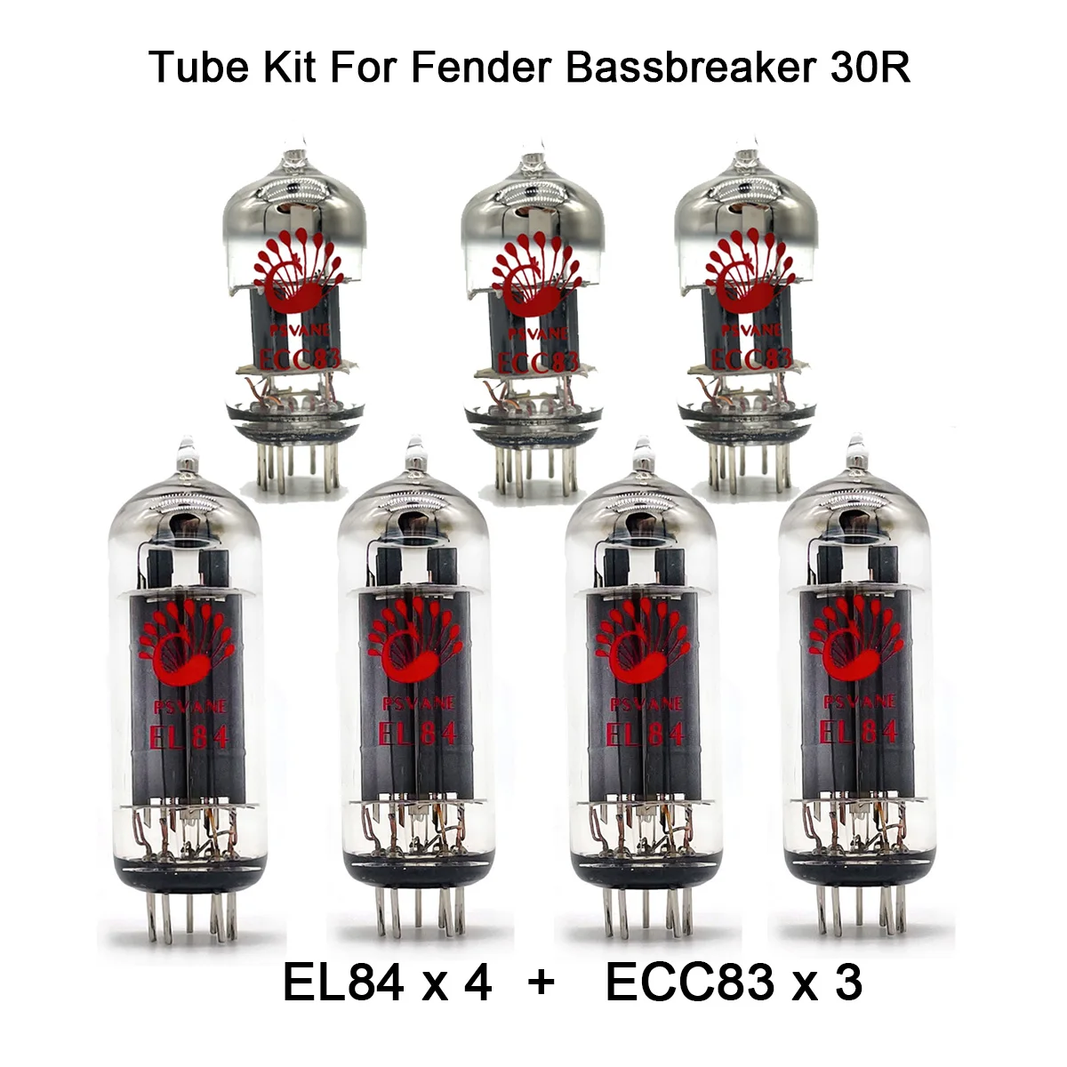 Kit Tubo Valvola Per Parafango Bassbreaker 30R Amplificatore Per Chitarra Tubo Psvane 4 Pz El84 3 Pz Ecc83 Potenza Vuoto Tubo Elettronico Audio