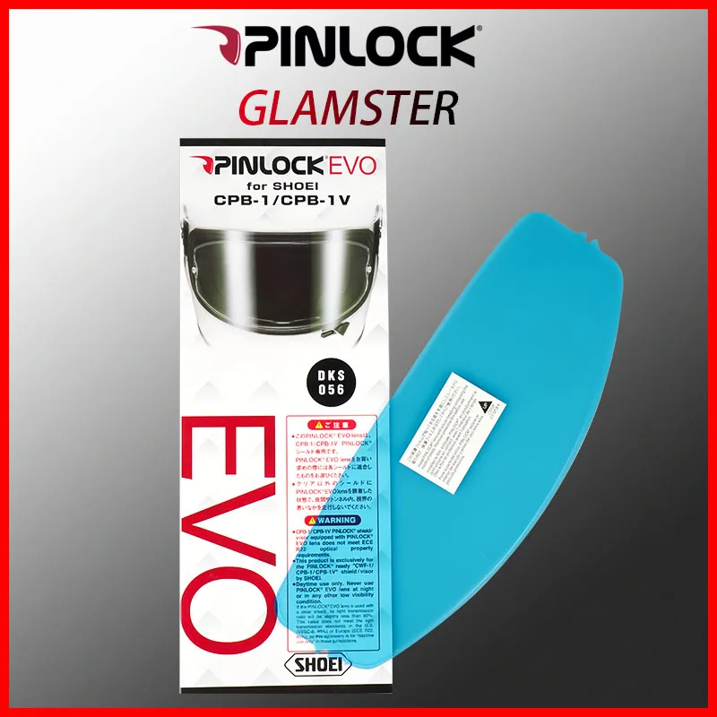 Casco Pinlock Per Shoei Glamster Moto Full Face Lens Buckle Adesivo Antiappannamento Parasole Pellicola Antiappannamento Accessori Moto