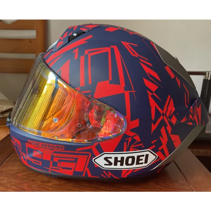 Casco Integrale Moto Shoei X-Spr Pro X-15 Marquez Catalunya X-155Sports Bike Casco Da Corsa Casco Moto, Capacet