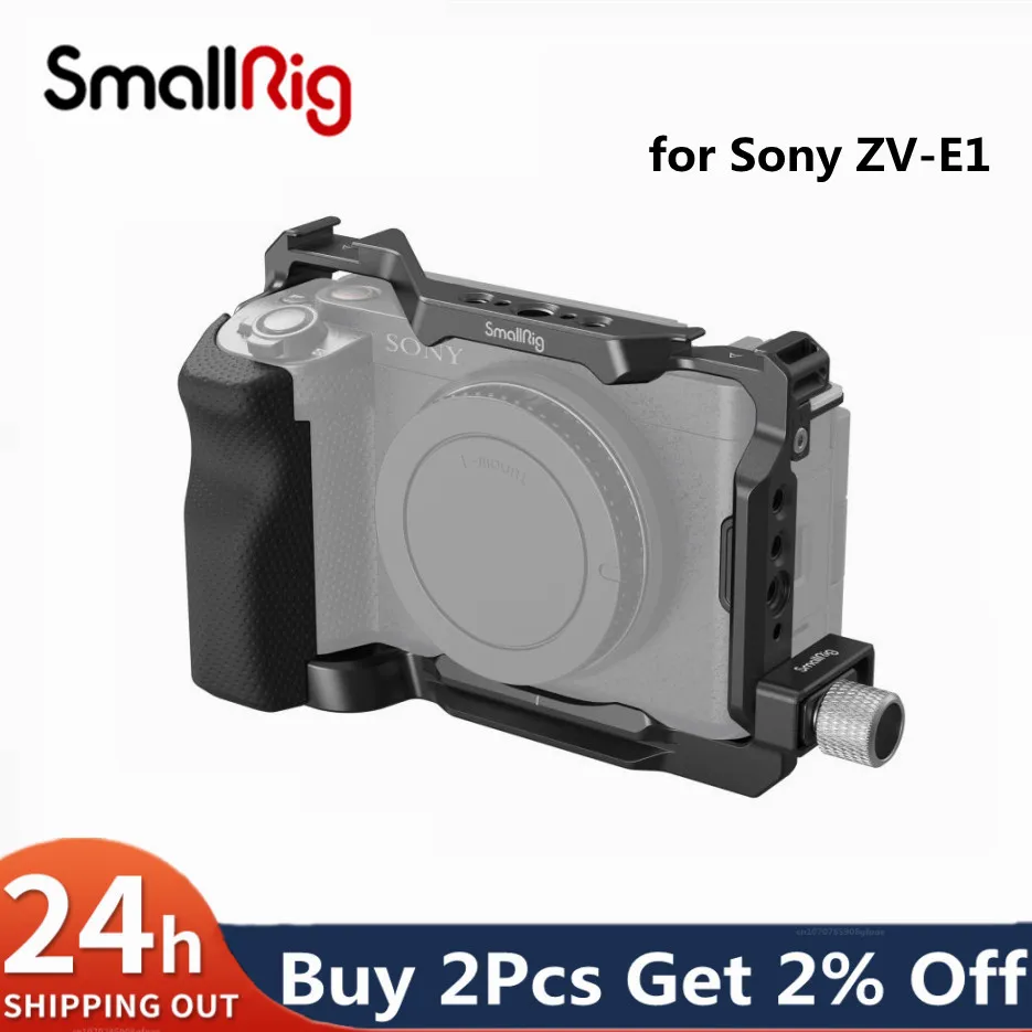 In Magazzino Kit Gabbia Smallrig Gabbia Per Fotocamera Kit Treppiede Vlogging Per Sony Zv-E1 4257 4256 4258