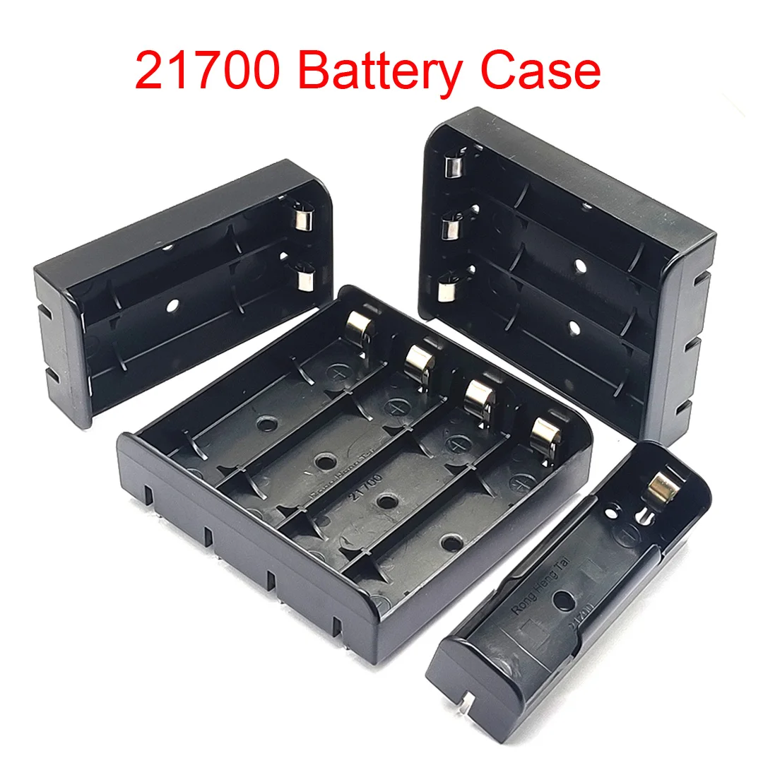 21700 Portabatterie 21700 Custodia Per Batteria 21700 Scatola Portaoggetti 1/2/3/4 Slot Batteria Ricaricabile 21700 Box Custodie Per Power Bank Fai Da