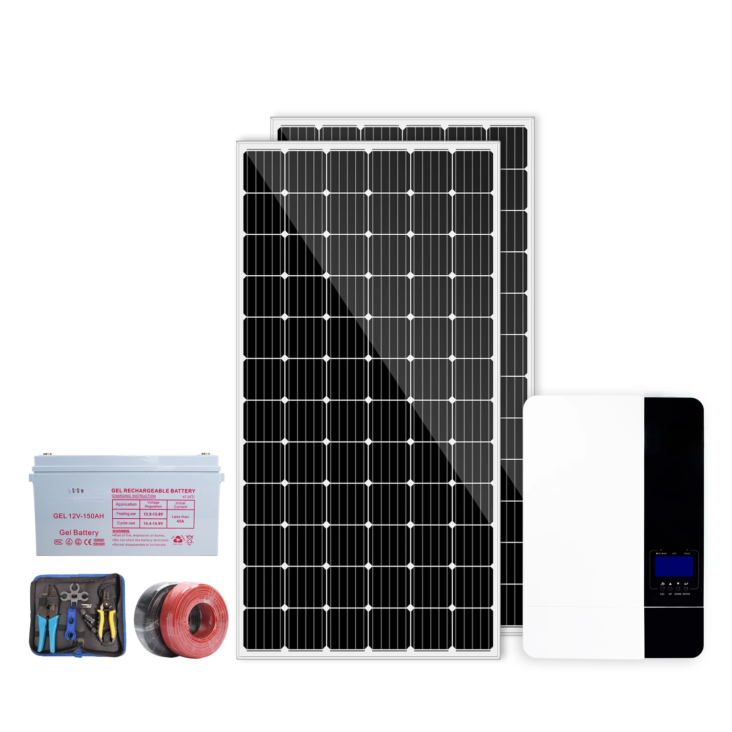 Alibaba On Grid Solar Battery System Complete Solar Kit To Saudi Arabia 3Kw 6Kw 8Kw 12Kw 15Kw Solar Energy System Off Grid