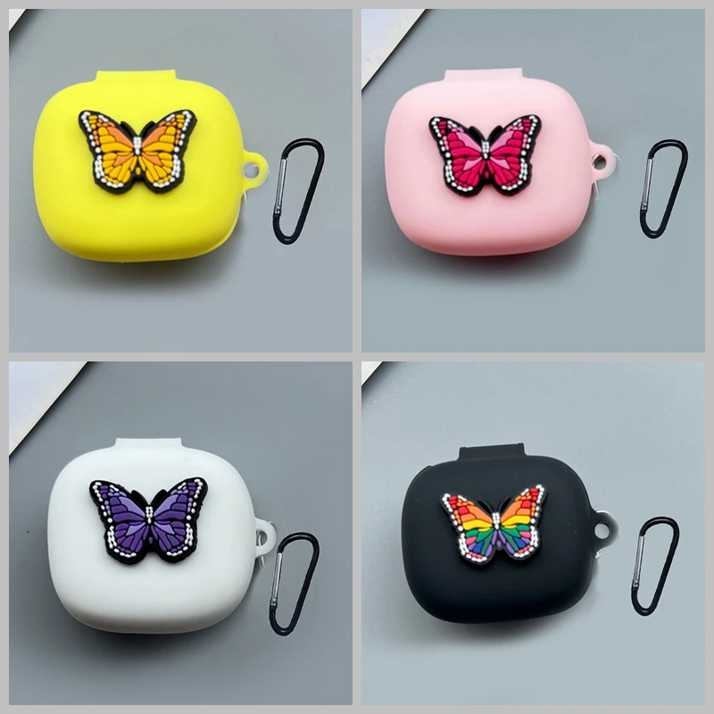 Per Jbl Live Pro 2 Tws Case Live Free 2 Cute Cartoon Silicone Protect Bluetooth Auricolare Cover Per Jbl Live Pro + Cover