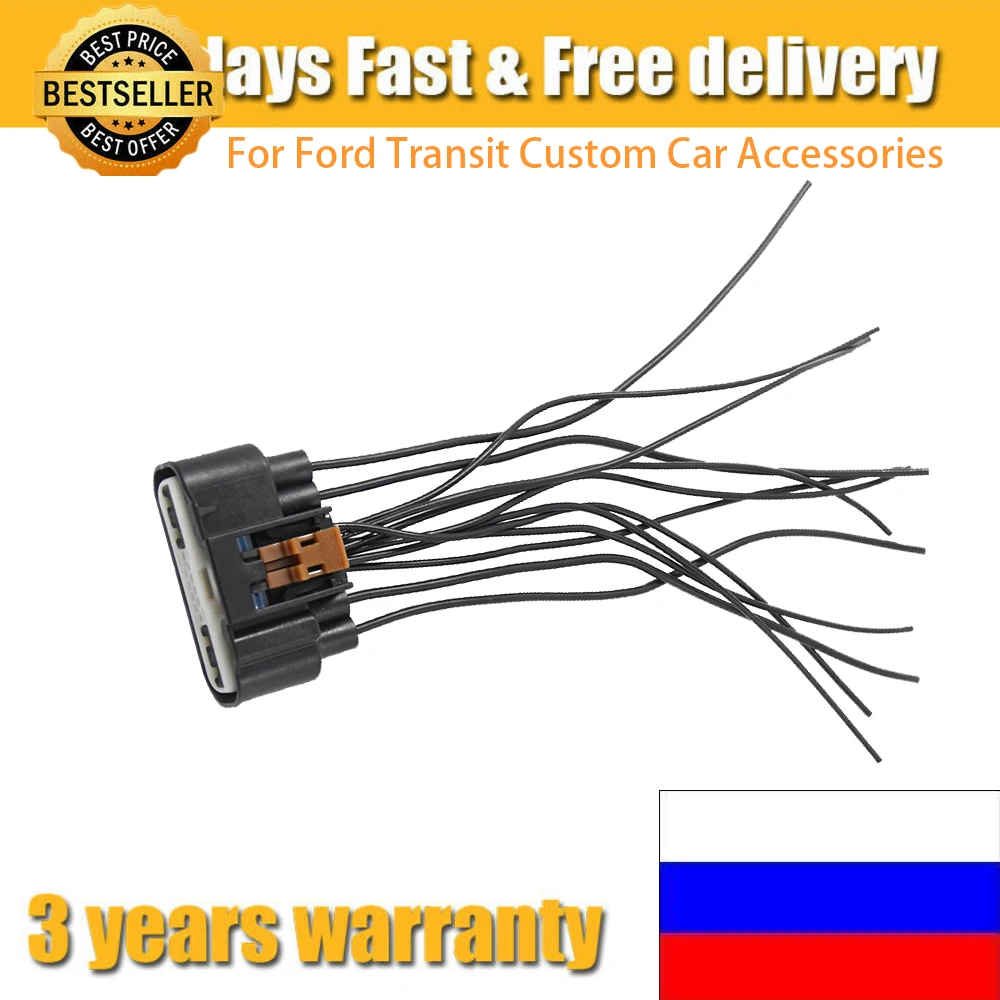 Per Ford Transit Accessori Per Auto Personalizzati Artudatech Wiper Motor Connector Plug Sostituzione Kit Di Riparazione A 12 Pin