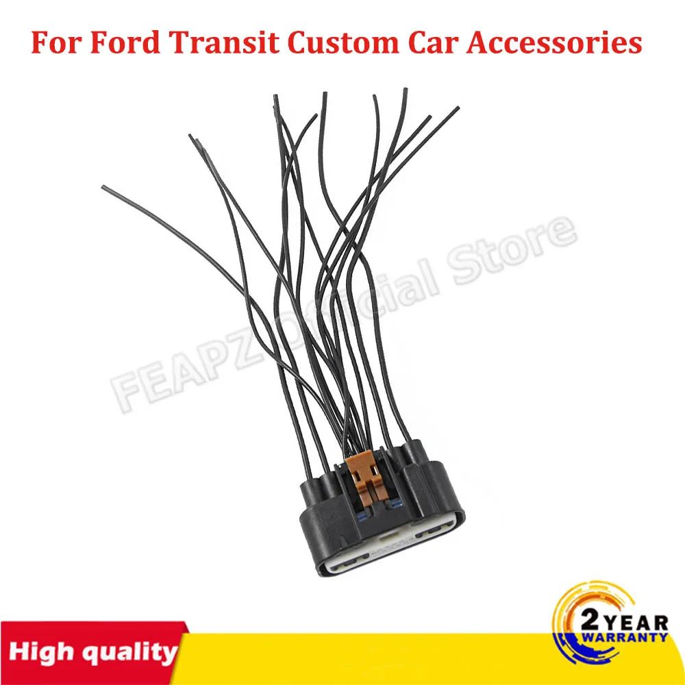 12 Pin Per Ford Transit Custom Wiper Motor Connector Plug Sostituzione Accessori Per Auto Kit Di Riparazione Senza Parti