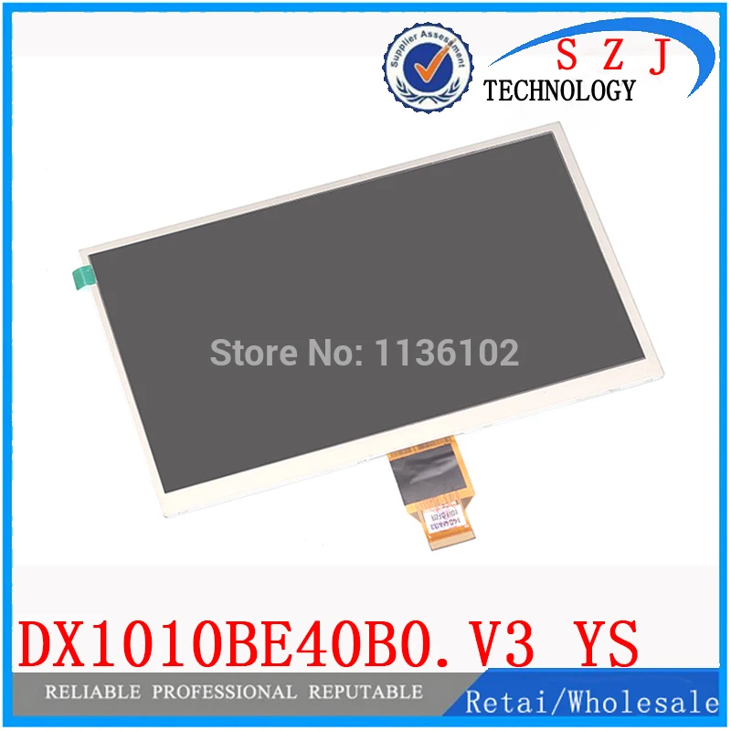 Nuovo Schermo Lcd Tft Da 10.1 ''Pollici Ys Ys Krkr101Le3S 1024*600 Per Tablet Pc Allwinner A10 A13