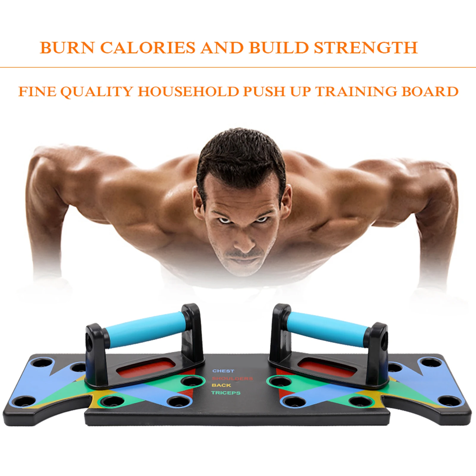 9 In 1 Push Up Rack Board Esercizio Fitness Completo Pushup Stand Push-Up Body Building Sport Home Gym Equipment Uomo Donna