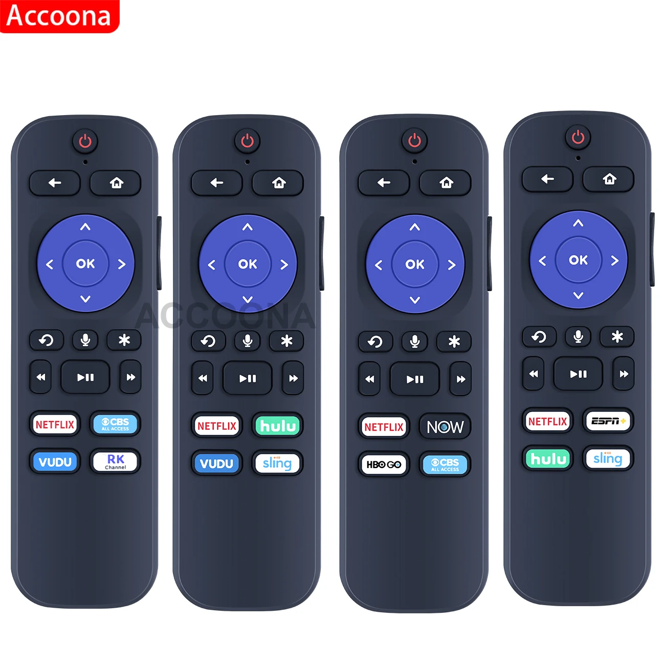 Telecomando Per Lettori Tv Roku Audio Rc-Al2 3226000610 3226000511 3226000611 3226000700 Streaming Vocale