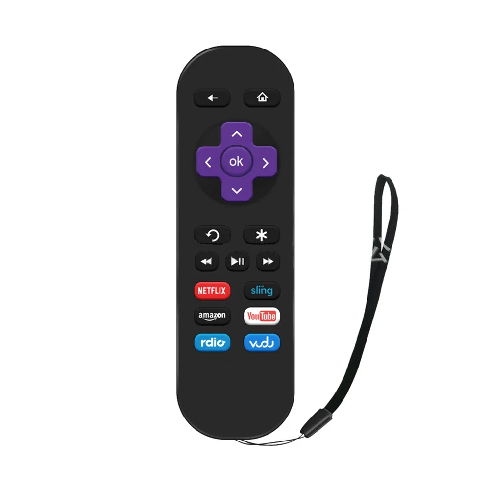 Nuovo Per Roku 1 2 3 Telecomando Sostitutivo Per Roku Express Express + Lt/Hd/Xd/Xds/N1