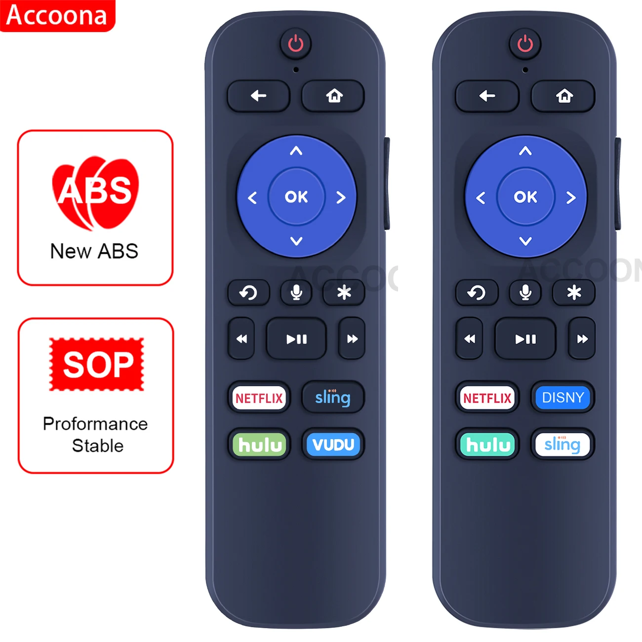 Rc-Al2 3226000294 3226000771 Per Telecomando Roku Stick Rcal2 Roku Remote - Rf Con Voce-Funziona Con Roku Streaming Stick