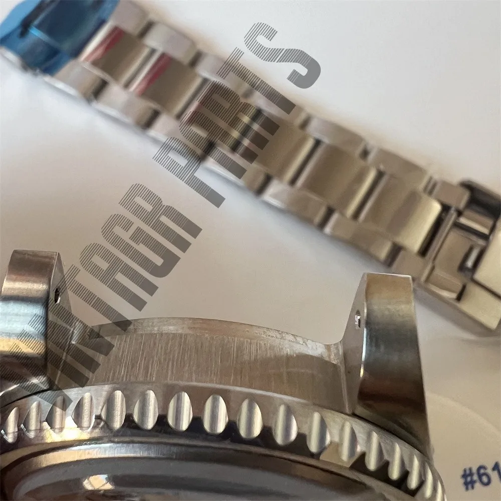 Custom Made Mod Acciaio Inossidabile 316L 40Mm Vetro Zaffiro Cassa Posteriore Piatta Cassa Dell'Orologio Set Adatto Per Movimento Seiko Nh34/35/36