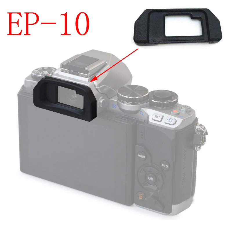 Oculare Ep10 Eye Cup Eyecup Per Fotocamera Olympus Om-D E-M10 Em-5 Dslr