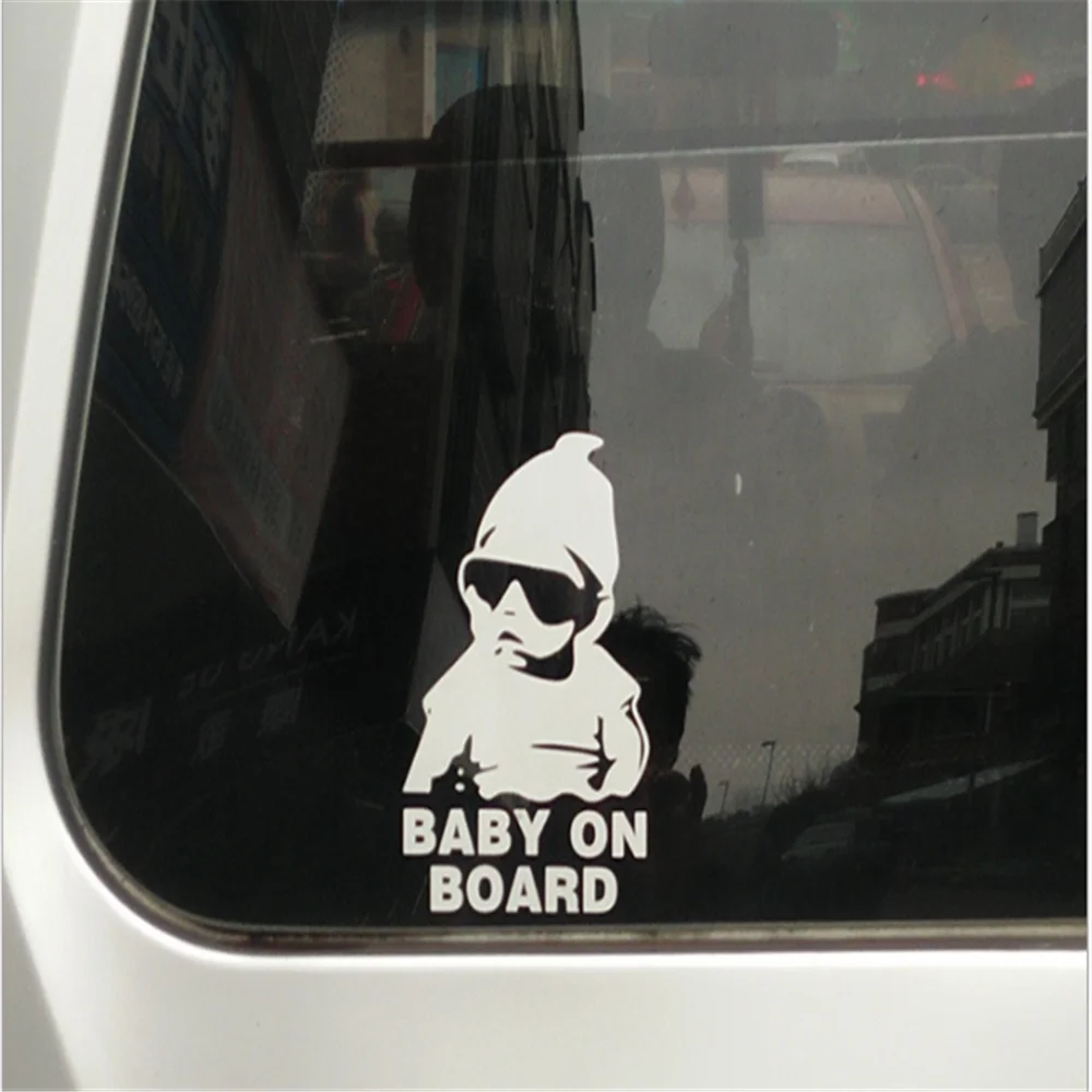 Auto Riflettente Avvertimento Bambino Auto Sticker Per Jeep Wrangler Compass Patriot Hurricane Gladiator