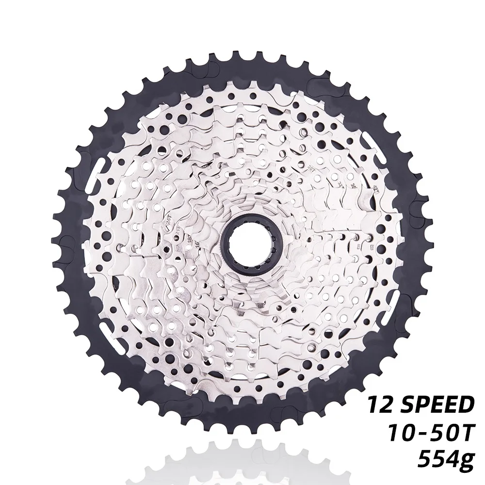 Mtb Ultimate 12 Velocità 10-50T L Ms Cassetta Mountain Bike Micro Cassetta 12V K7 Pignone Per Ms Hub Body M6100 M7100 M8100
