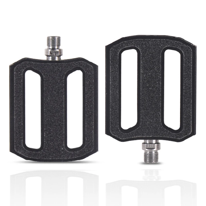 Enlee Bicycle Urban Flat Pedals Ultimate Platform Pedale Bici Per Città E Trekking, E-Bike, Bmx, Fixie E Single Speed