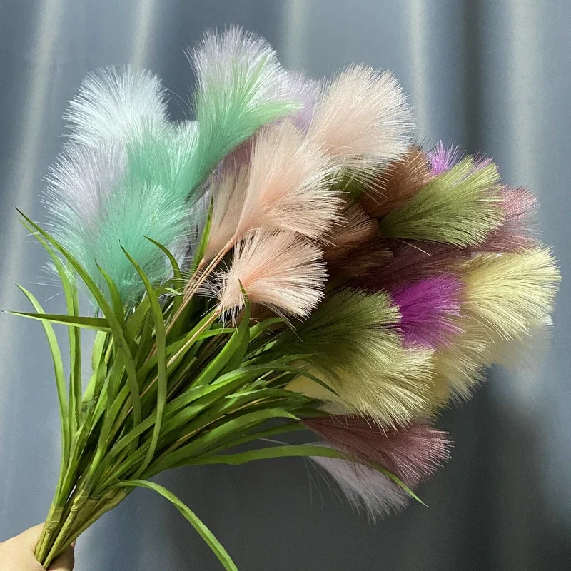 Piante Di Fiori Artificiali Verde Menta Epiphyllum Black Reed Home Garden Decorare