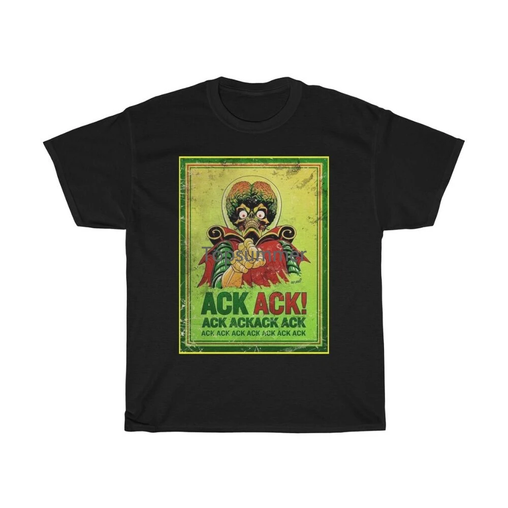 Mars Attaches Ack Ack Tee Manica Corta