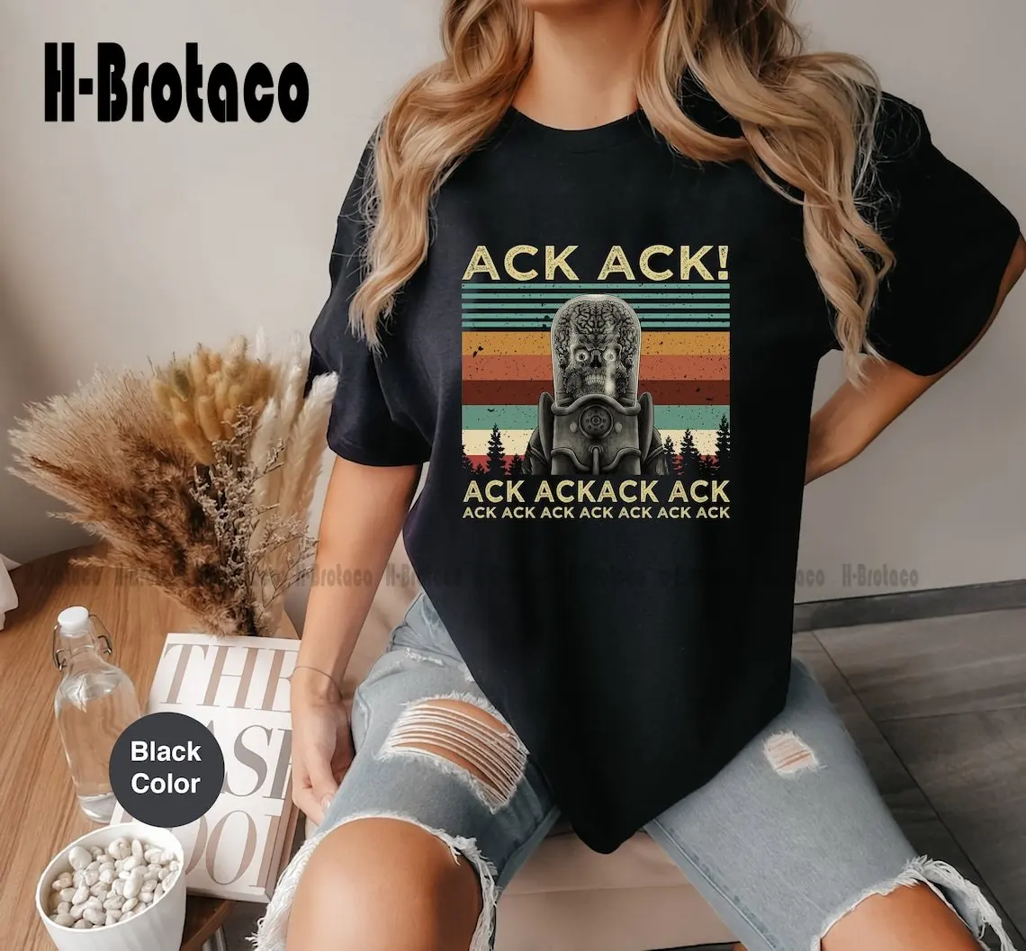 Mars Attaches Martians Ack Ack- Ack Ack Vintage Comfort Colors Shirt, The Mars Attaches Marzians Funny Shirt Regalo Personalizzato Xs-5Xl