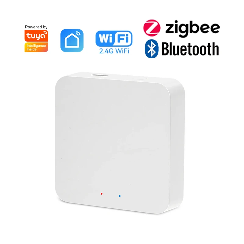Smart Gateway Hub Tuya Zigbee Home Devices Remote Control Bridge Support Smart Life App Wireless Funziona Con Alexa Google Home