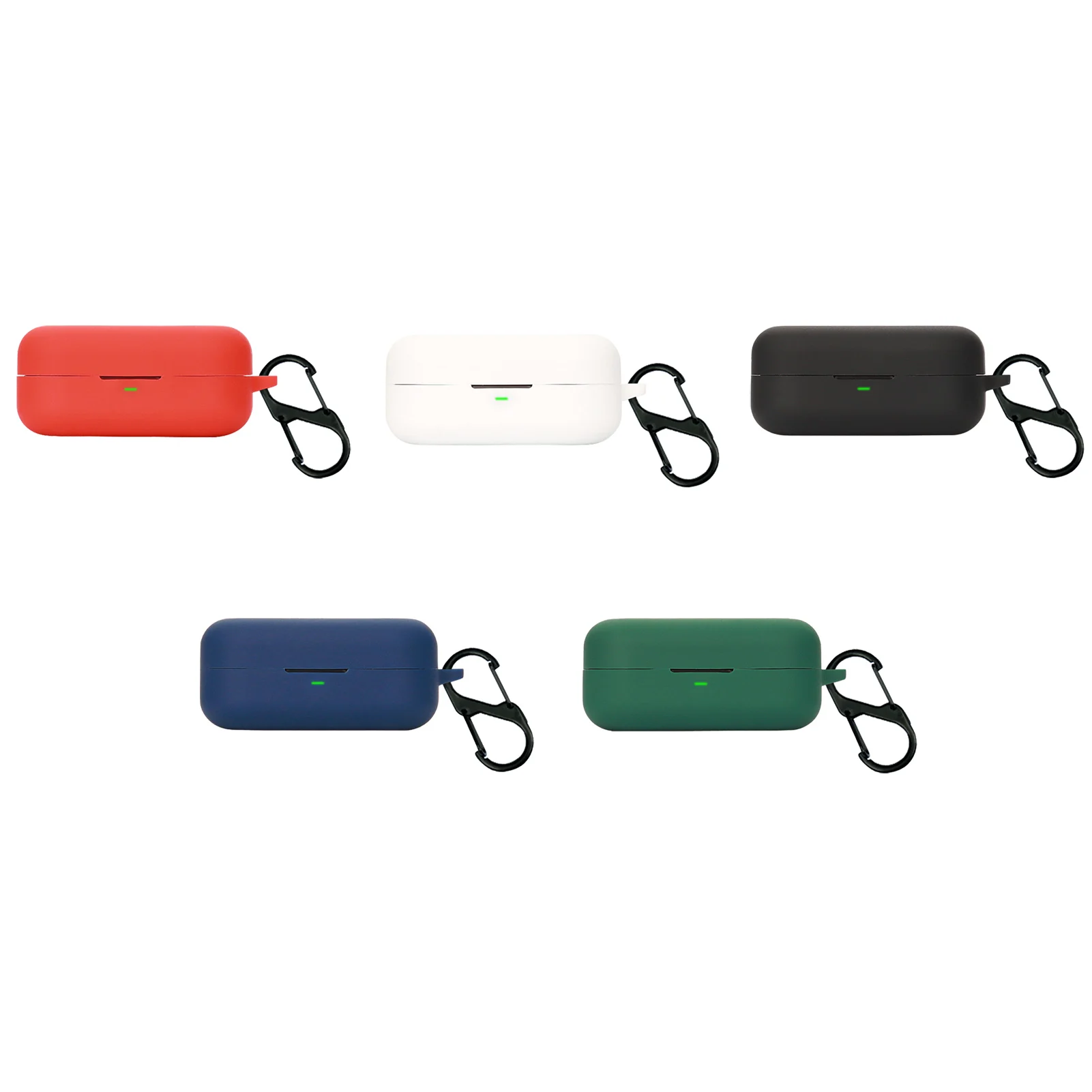 Custodia Per Auricolari A Tinta Unita Per Bang & Olufsen Beoplay Ex Custodie Slicone Custodia Protettiva Per Auricolari Wireless Per B & O Beoplay Ex
