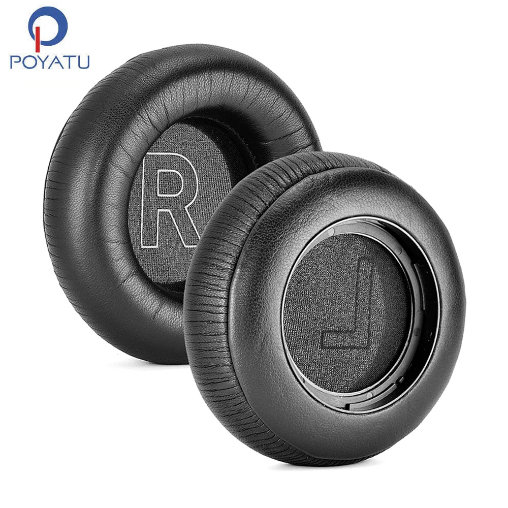 Poyatu Auricolari In Vera Pelle Di Pecora Proteica Per Bang & Olufsen Beoplay H9 H9I 3Rd Gen3 Cuscinetti Per Le Orecchie Cuscino Per Cuffie Paraorecch