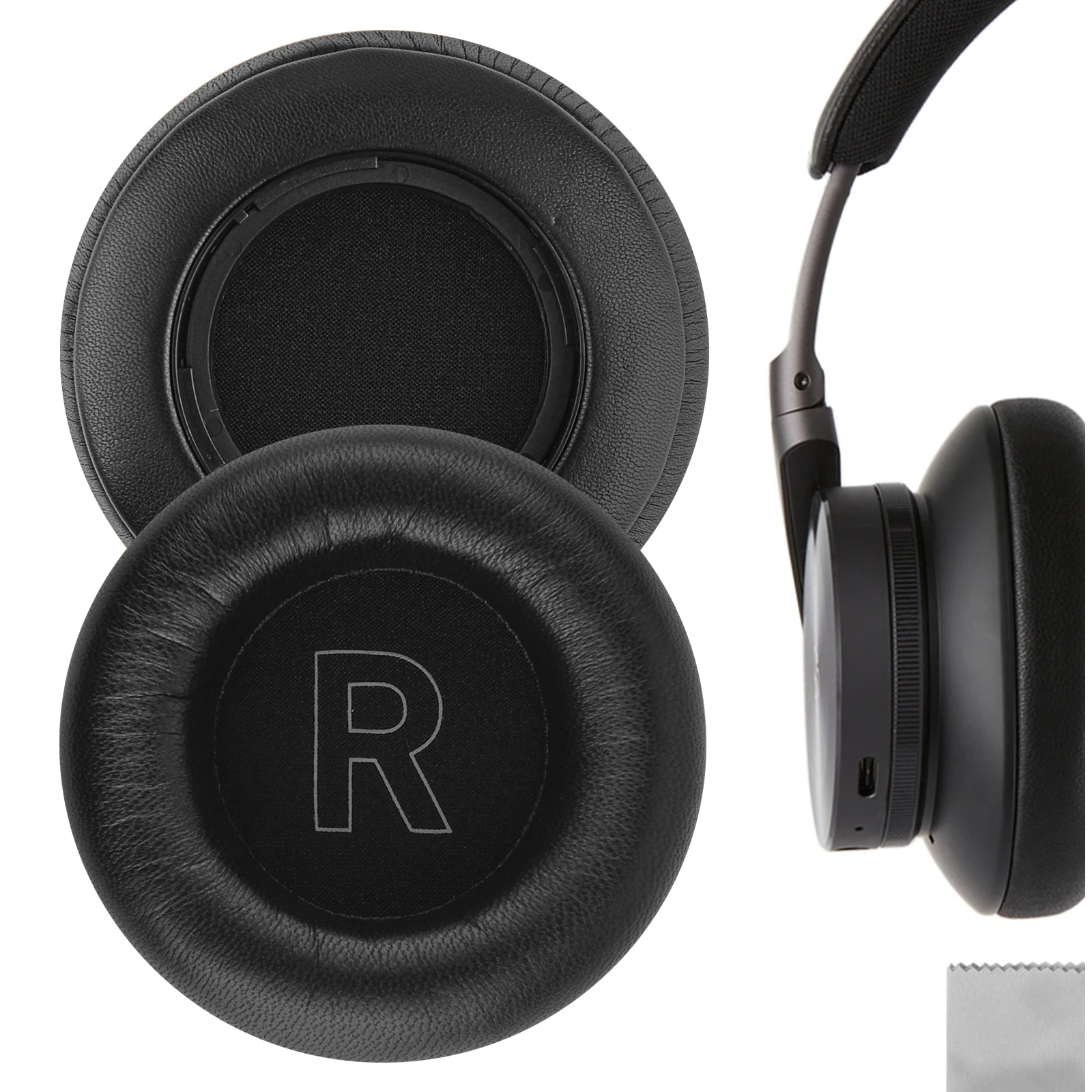 Cuscinetti Auricolari Di Ricambio In Pelle Di Pecora Geekria Elite Per Cuffie Bang & Olufsen Beoplay H9, H7 (Non Compatibili Con H9 3Rd Gen, H9I)