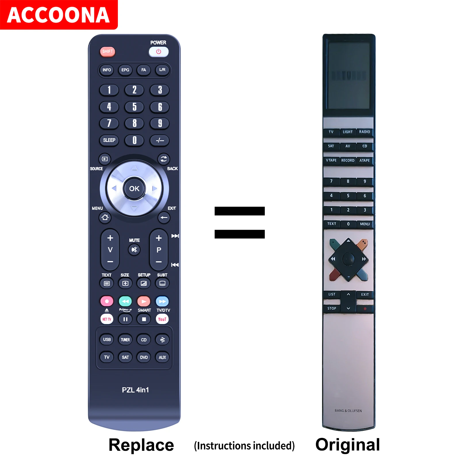 Telecomando 8500 Per Bang & Olufsen Beo4 Beovision 6-7-8-9