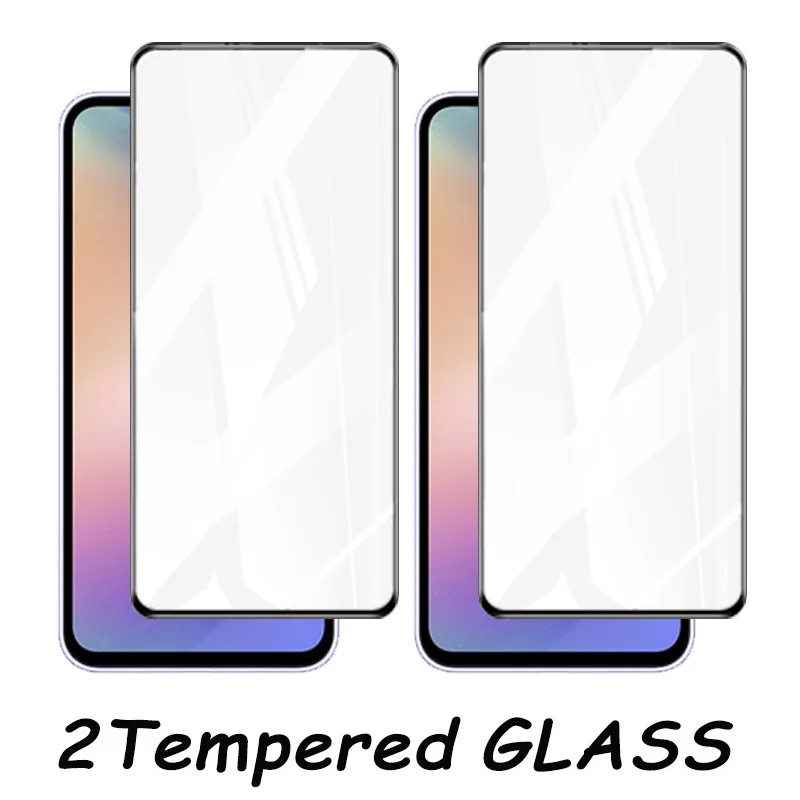 2Pcs Vetro Temperato Samsung A54 Pellicola Vetro Per Samsung A 54 Pellicola Galaxy A54 Screen Protector A54 Pellicola Vetro Galaxy A 54