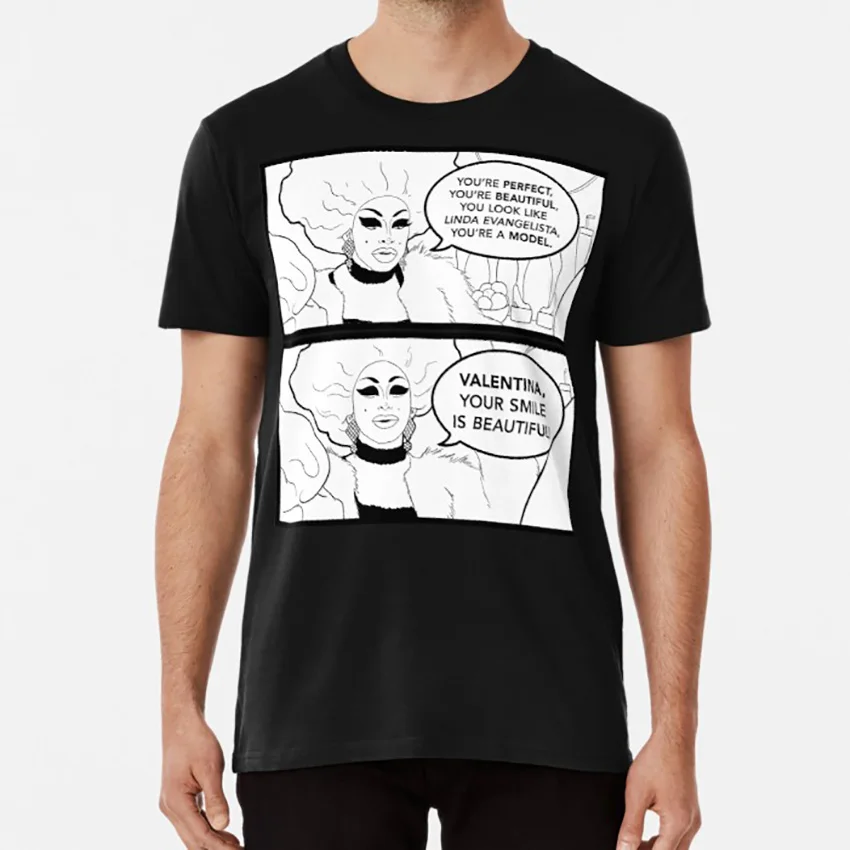 Linda Evangelista T Shirt Valentina Aja Drag Drag Queen Drag Race Rupauls Drag Race Rpdr Linda Evangelista Model