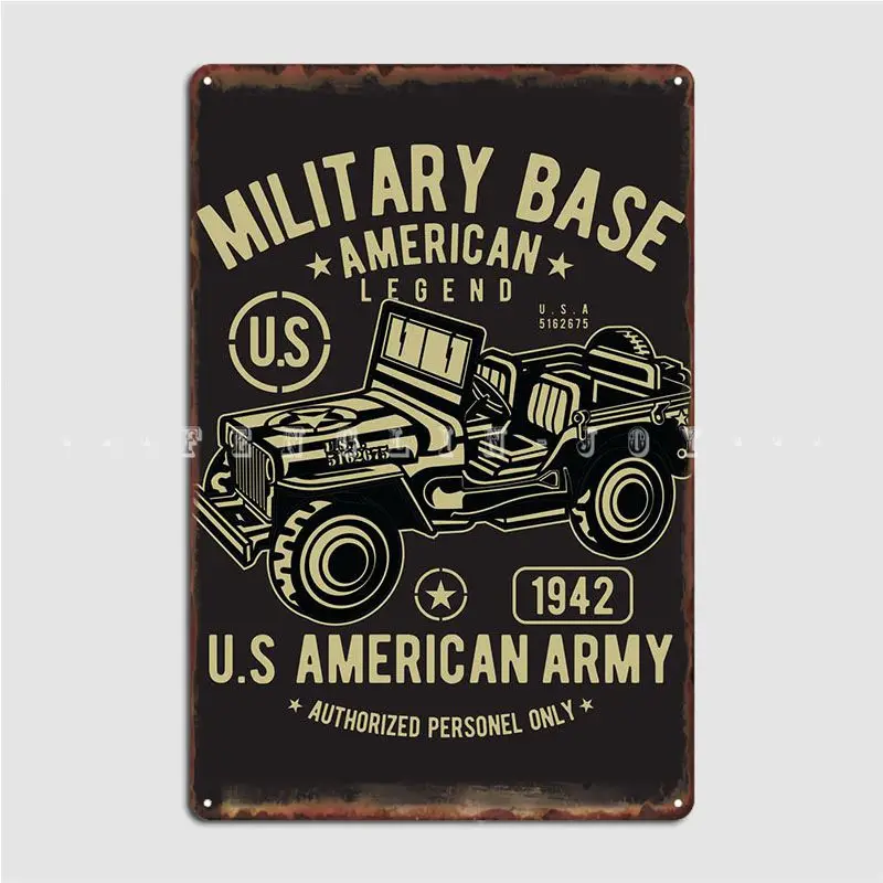 Jeep Willy Poster Targa In Metallo Targhe Da Parete Personalizzate Club Home Tin Sign Poster