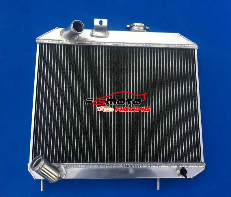 Radiatore In Alluminio A 3 File Racing Per 1948-1952 1949 1950 1951 50 49 1948 Jeep Willys