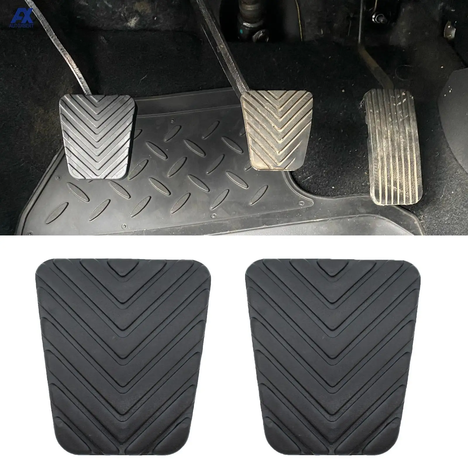 2X Freno Frizione Gomma Copri Pedali Auto Per Mitsubishi Galant 3000Gt Montero Outlander Eclancer 3282536000 Car-Styling