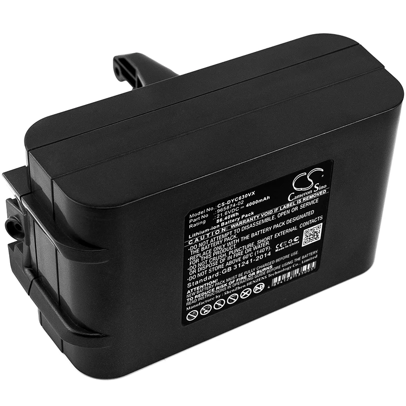 4000Mah 205794-01/04 965874-02 Batteria Per Dyson V6 Total Clean Sv03 Animal Pro V6 Baby + Child V6 Top Dog V6 Motorhead Extra