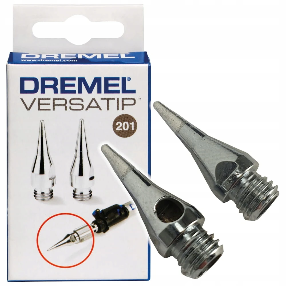 Dremel 201 Punte Per Saldatura Confezione Da 2, 2 Accessori Versatip Per Saldatura Multiuso