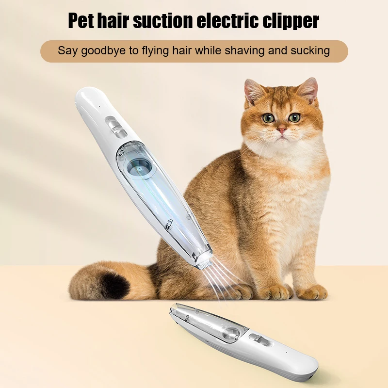 Tagliacapelli Per Cani Per Paw Fur Grooming Vacuum Pet Hair Cutting Machine Trimmer Shaver Per Cane Gatti Occhi, Orecchie, Viso, Rump