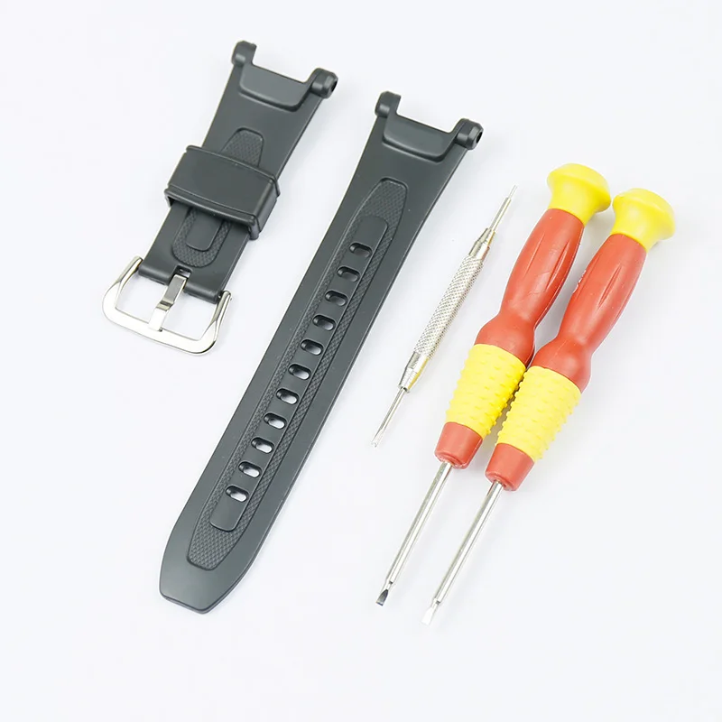 Accessori Per Orologi Cinturino In Gomma Resina Da Uomo Per Casio Prg-40-3V Prg-240-1 Prg-240-1B Cinturino Sportivo Impermeabile