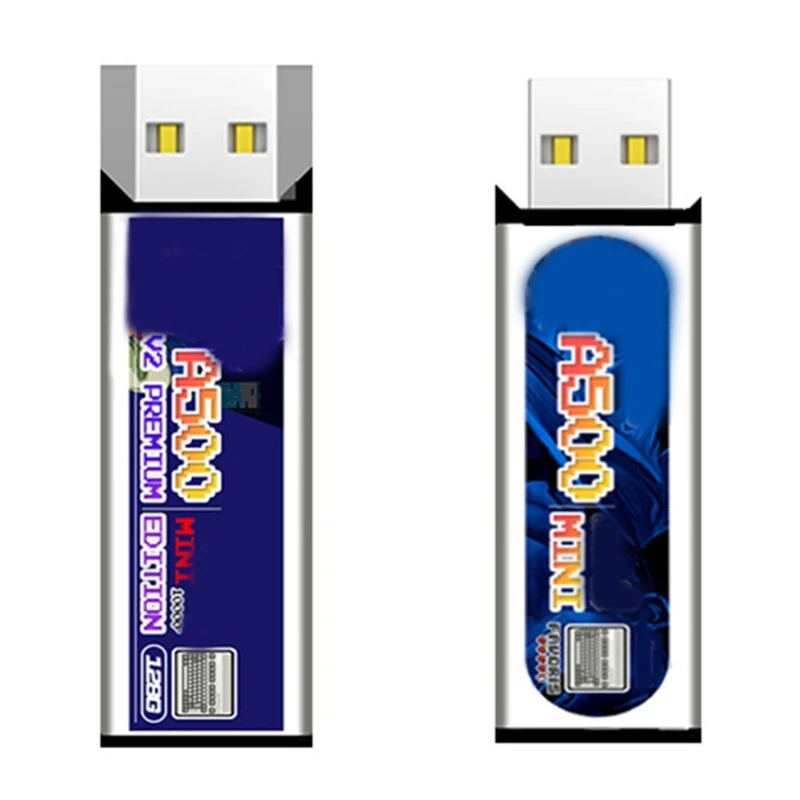 A500 Mini Game Expansion Card Usb Stick Expansion Pack 4300 Giochi Regalo Per Bambino