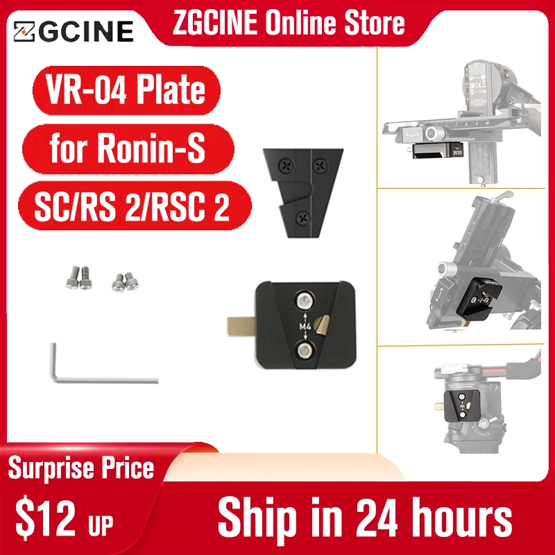 Zgcine Vr-04 Piastra Di Montaggio Per Ronin-S/Sc/Rs 2/Rsc 2