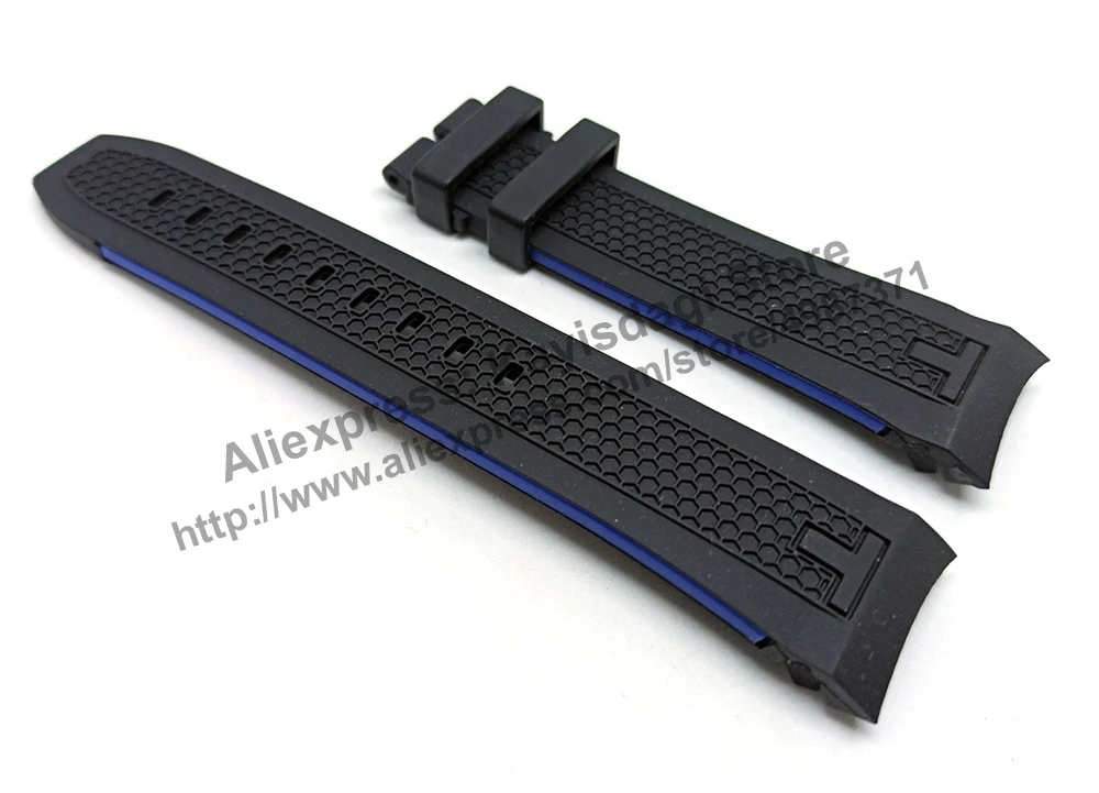 Cinturino Per Cinturino In Gomma Nera Da 23Mm Comp. Tissot Prs 516 T0794272605700 , T0794272705700, T0794272705701