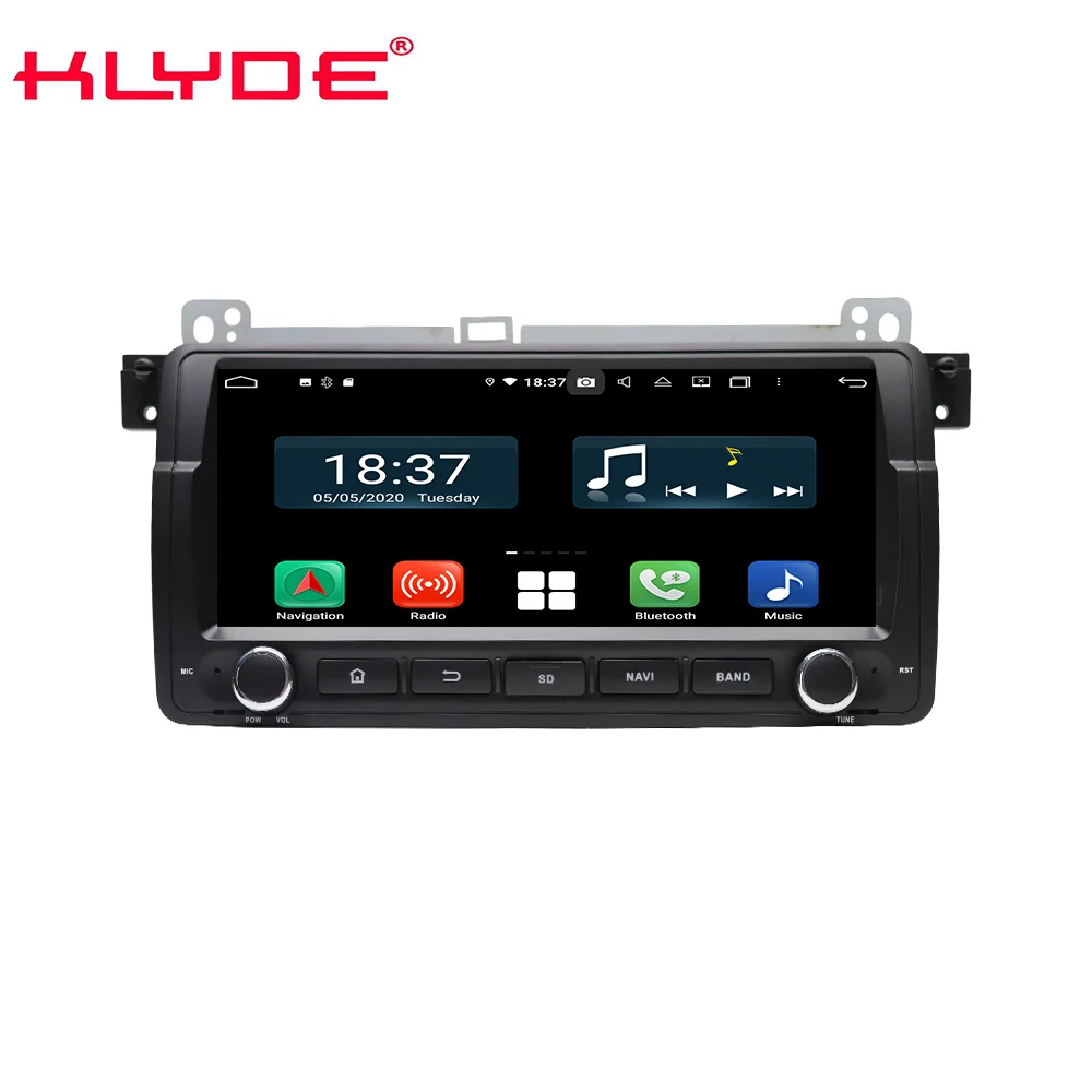 Rom 64Gb O-Cta Core Sistema Android 10 Gps Car Screen 8.8 Pollici Ips Car Stereo Radio 4 B-M-W E46 M3 1998-04 Lettore Dvd Multimediale