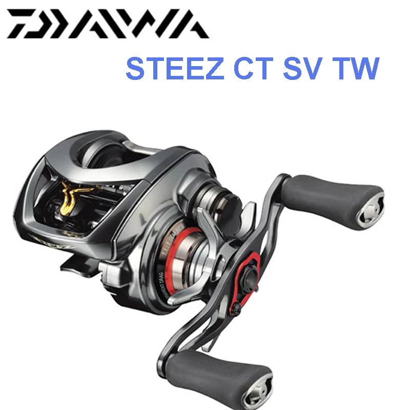 Daiwa 2019 Steez Ct Sv Tw 700Hl 700Xh 1Bb Sv Carretel Sistema Di Frenatura Ad Aria Con Manopola Morbida.