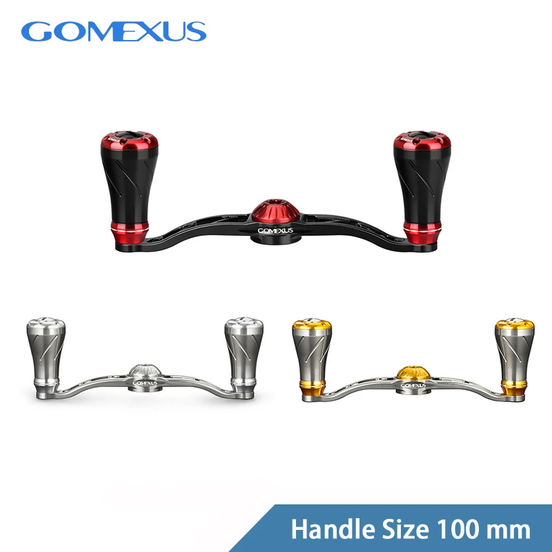 Gomexus Baitcasting Reel Handle 100Mm Per Shimano Curado Daiwa Zillion Steez Abu Garcia Revo Tuning Handle Bdh