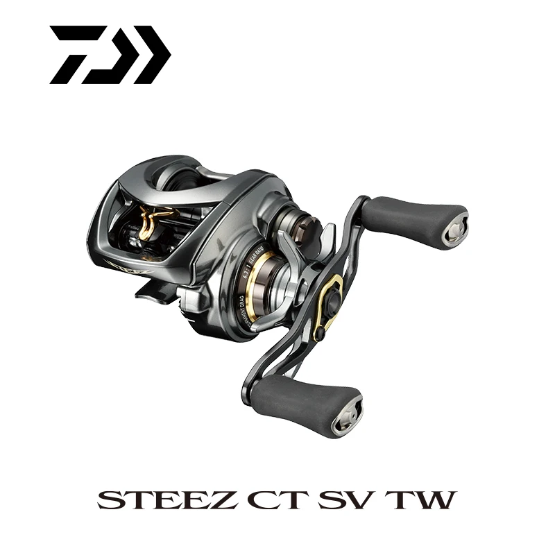 2019 Daiwa Steez Ct Sv Tw 700Hl 700Xh 1Bb Sv Sistema Frenante Carretel Manopola Morbida Air Gua Salgada Baitcasting Reel Pesca Equipament