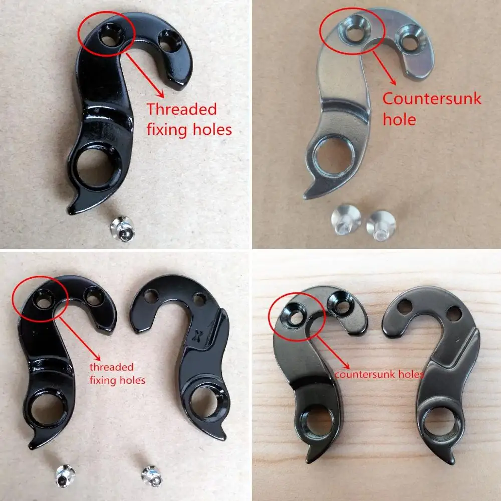 2Pc Bicicletta Gear Deragliatore Posteriore Gancio Per Giant Tcr Advanced Giant Ocr Composite Giant Tcx Avai Mech Dropout Telaio In Carbonio Bici