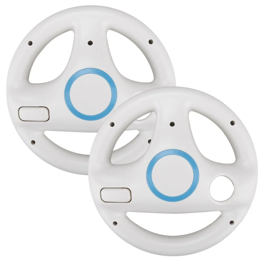2 Pezzi Per Wii Telecomando Gioco Volante Giochi Di Corse Per Wii Kart Racing Wheel Per Nintendo Wii Telecomando