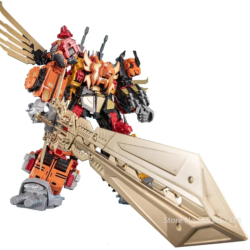 Jinbao Oversize Wb Bruticus Predaking Sculacciator Warbotron Onslaught Brawl Swindle Blast Off Mmc Predaking Figure Robot Toy