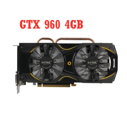 Zotac Gtx 960 Scheda Video Da 4Gb Gpu 128Bit Gddr5 Gm206 Schede Grafiche Pci-E Per Nvidia Map Geforce Gtx 960 4Gb Distrattatori Usati